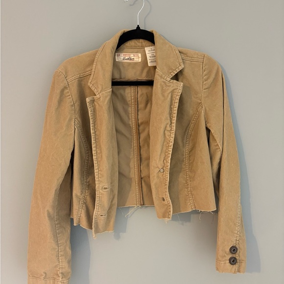 Levi's Women's Tan Blazer Corduroy Jacket - Picture 1 of 5